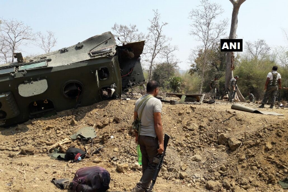 印度安全部队遇袭，防地雷安全车被炸毁9名士兵死亡
