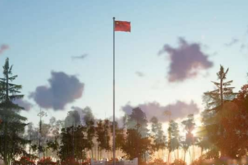 日本船员脚踢中国升旗台，解放军战士上前一枪托砸晕